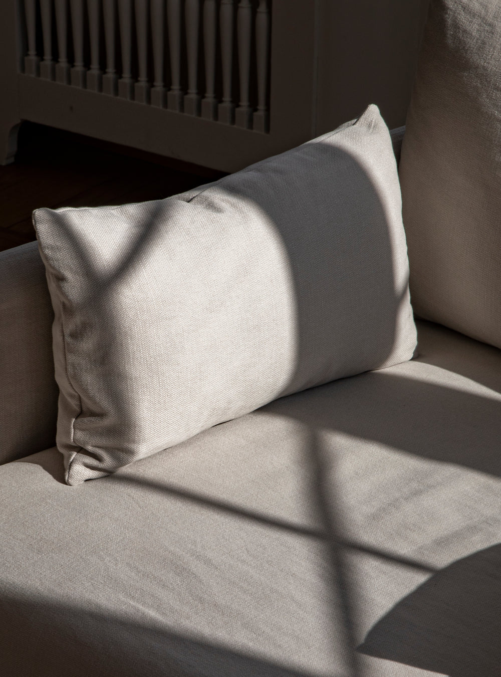 Offset 2-Seater Sofa with Loose Cover
