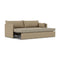 Offset 3-Seater Sofa Bed  option 02 - Audo Boucle Beige