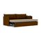 Offset 3-Seater Sofa Bed  option 0450 - Baru Gold
