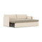 Offset 3-Seater Sofa Bed  option YC04064-01 - Logan Jasmine
