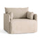 Offset Lounge Chair with Loose Cover  option YC04064-02 - Logan Sand