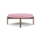 Passage Pouf  option 0526 - Vidar Pink / Walnut
