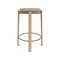 Passage Stool  option Natural Oak/Black Ring / Counter: 25.6 in height
