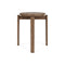 Passage Stool  option Walnut / Low: 18.3 in height