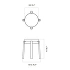 Passage Upholstered Stool