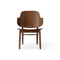 The Penguin Wooden Lounge Chair  option Dark Stained Oak