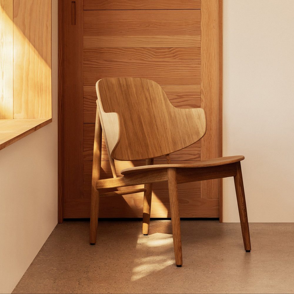 The Penguin Wooden Lounge Chair