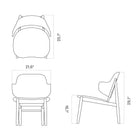 The Penguin Wooden Lounge Chair