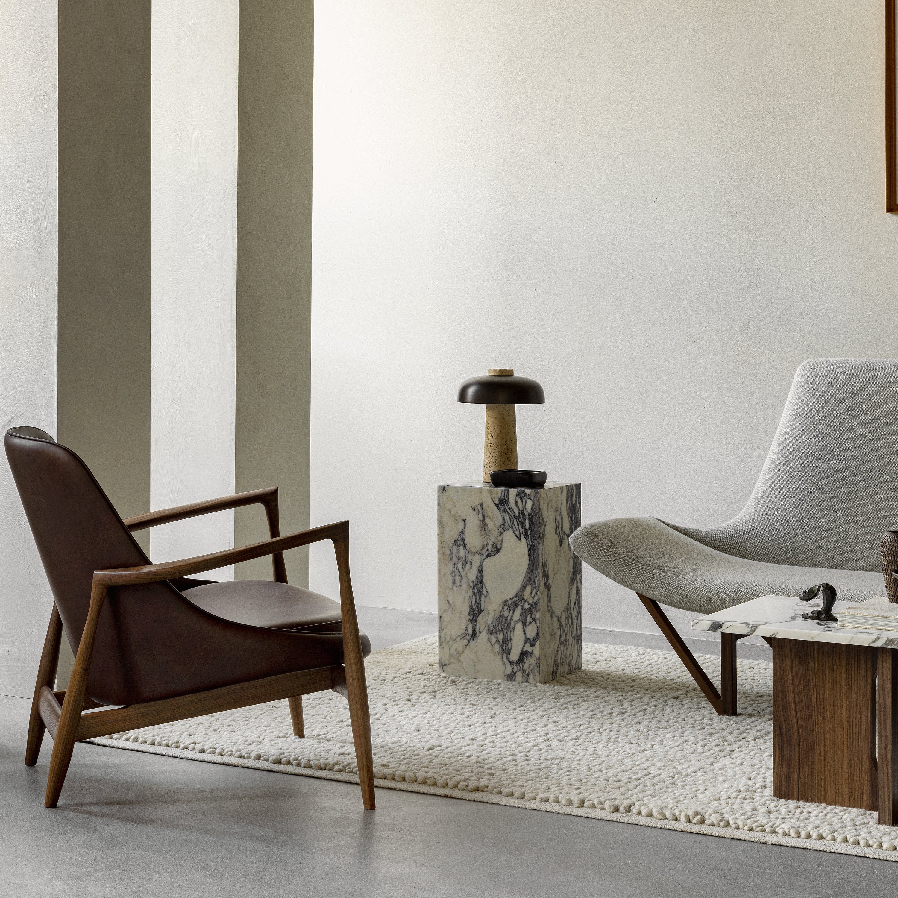 Audo Copenhagen Plinth Tall Side Table by Menu Design now Audo