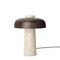 Reverse Table Lamp  option Beige / Bronzed Brass