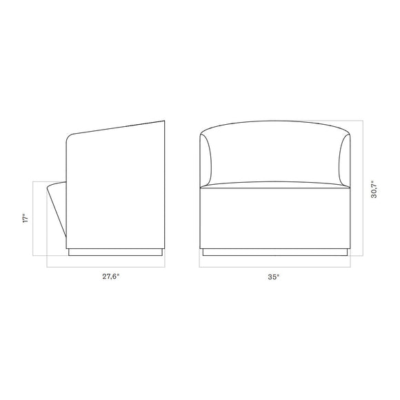 Tearoom Chair With Loose Cover