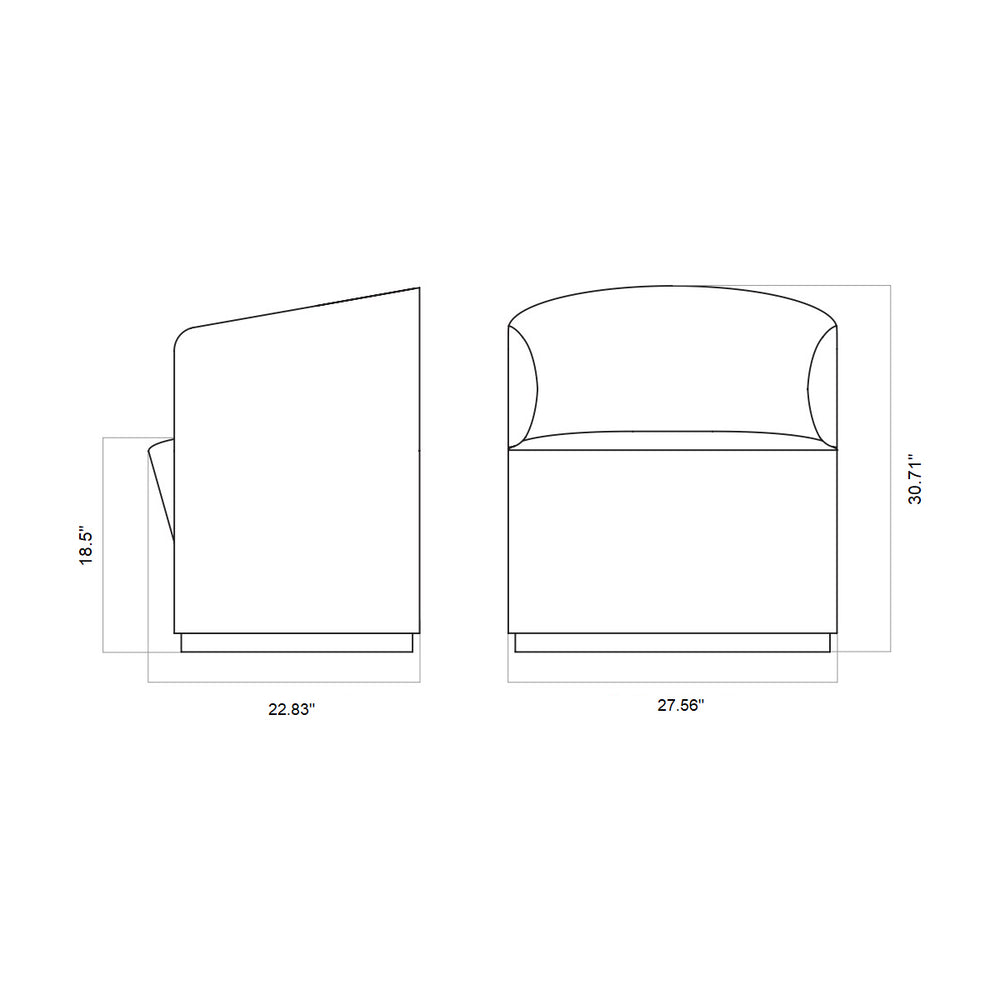 Tearoom Chair With Loose Cover