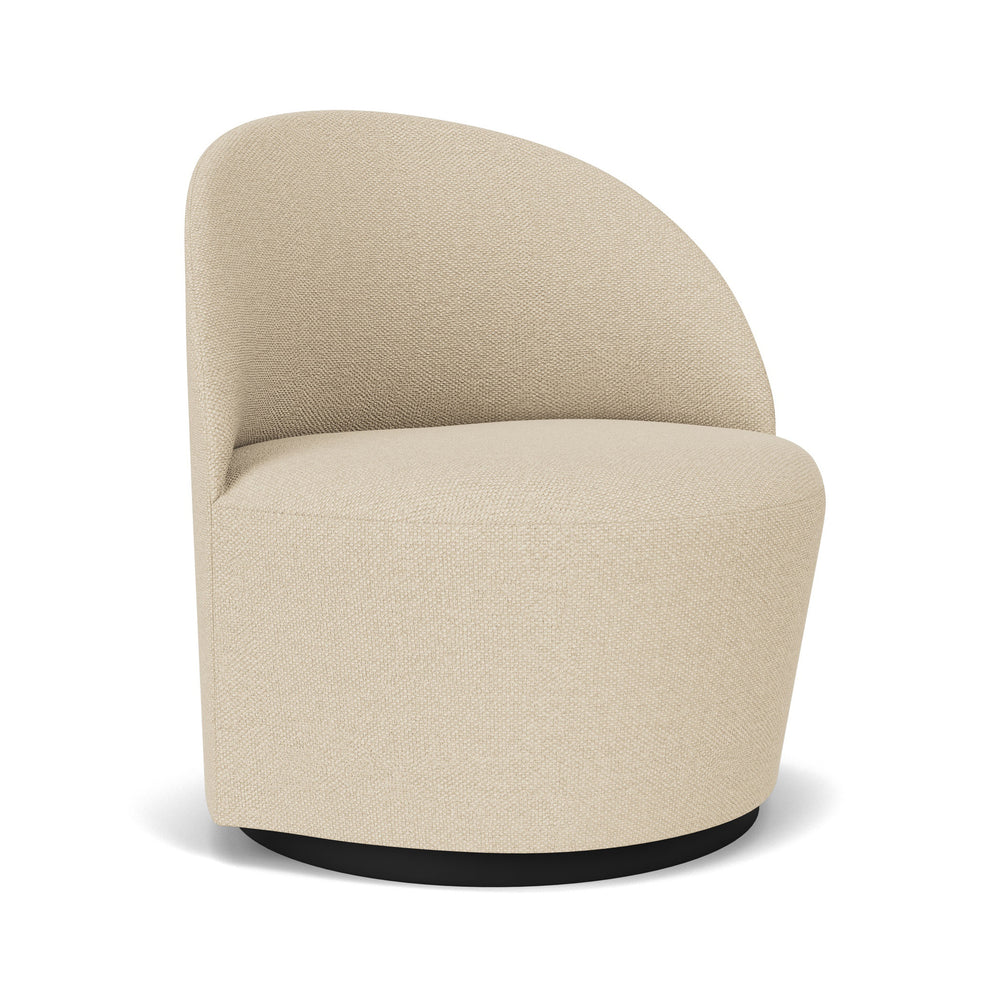 Tearoom Lounge Chair with Return Swivel Base
