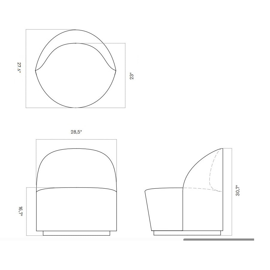 Tearoom Swivel Chair With Loose Cover