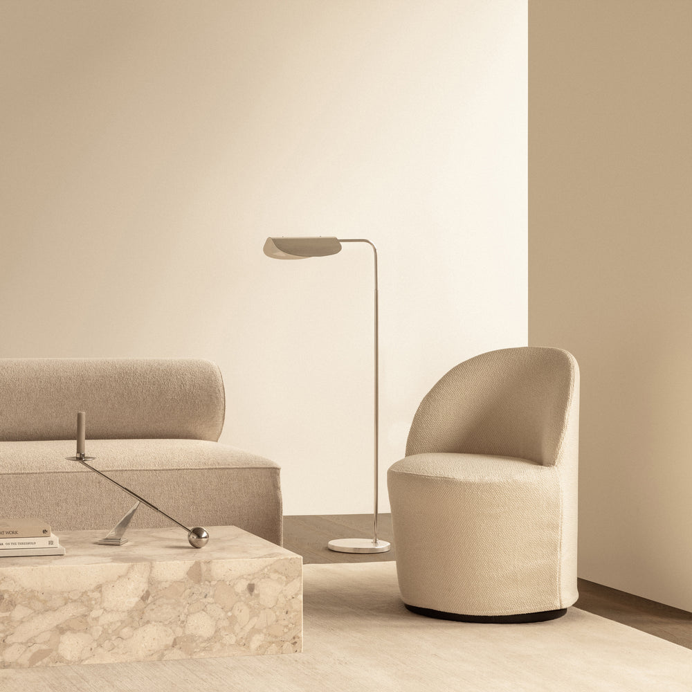 Tearoom Swivel Chair With Loose Cover