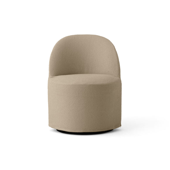 Tearoom Swivel Club Chair with Loose Cover