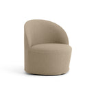Tearoom Swivel Lounge Chair with Loose Cover