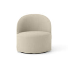 Tearoom Swivel Lounge Chair with Loose Cover