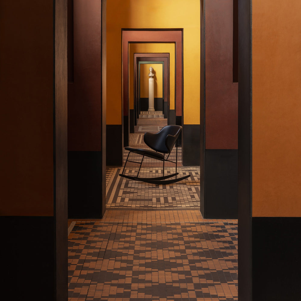 The Penguin Fully Upholstered Rocking Chair