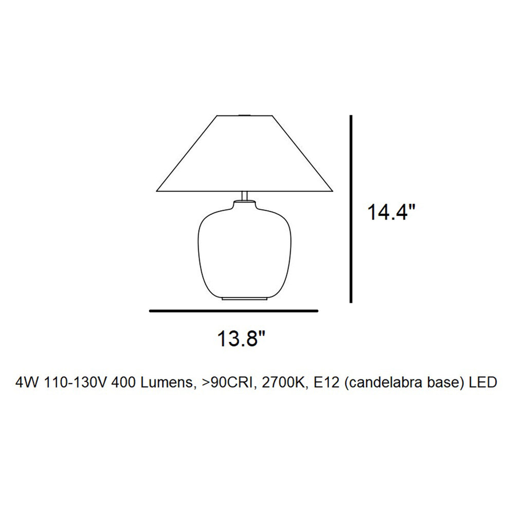 Torso LED Table Lamp