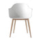 Harbour Dining Chair  option Wood Base