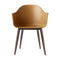 Harbour Dining Chair  option Burned Yellow / Dark Oak