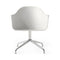 Harbour Dining Chair  option Light Grey / Polished Aluminum
