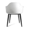 Harbour Dining Chair  option White / Black Oak