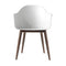 Harbour Dining Chair  option White / Dark Oak