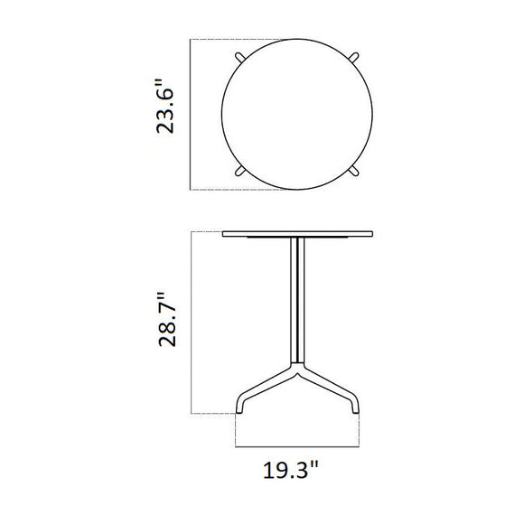 Harbour Round Dining Table