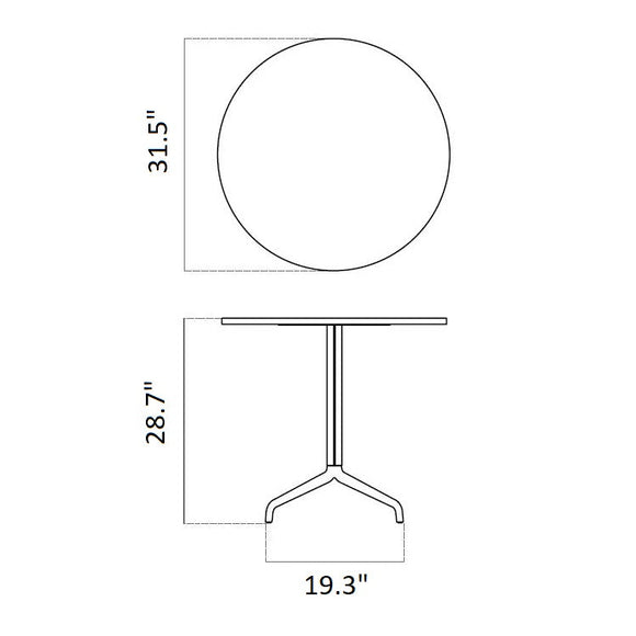 Harbour Round Dining Table