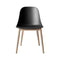 Harbour Side Chair  option Black / Natural Oak