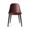 Harbour Side Chair  option Burned Red / Black Oak
