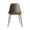 Harbour Side Chair  option Olive / Black Steel