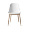 Harbour Side Chair  option White / Natural Oak