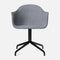 Harbour Upholstered Dining Chair  option 751 - Fiord / Black Steel