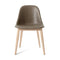 Harbour Upholstered Side Chair  option Wood Base