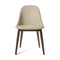 Harbour Upholstered Side Chair  option 02 - Boucle / Dark Oak