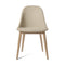 Harbour Upholstered Side Chair  option 02 - Boucle / Natural Oak