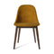 Harbour Upholstered Side Chair  option 041 - Champion / Dark Oak