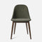 Harbour Upholstered Side Chair  option 961 - Fiord / Dark Oak