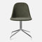 Harbour Upholstered Side Chair  option 961 - Fiord / Polished Aluminum