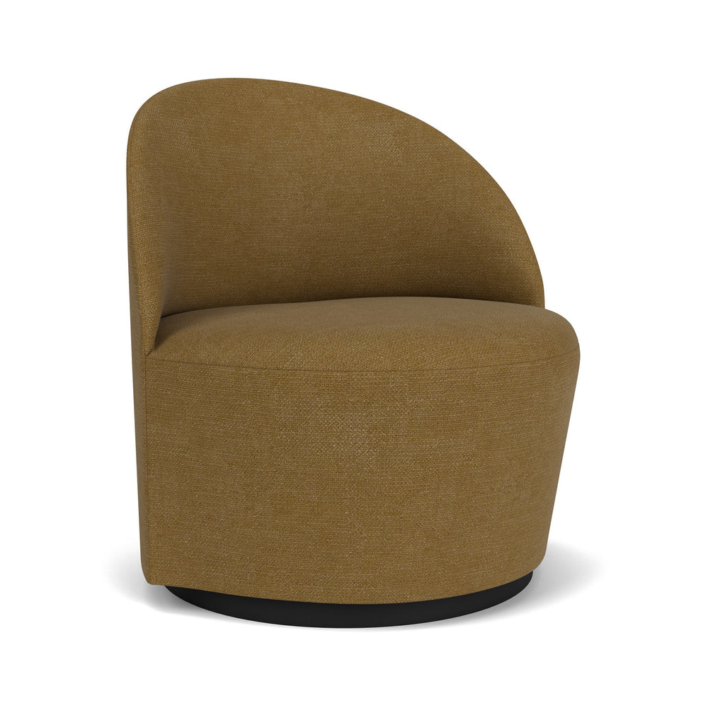Tearoom Lounge Chair with Return Swivel Base