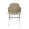 The Penguin Fully Upholstered Dining Chair  option 02 - Audo Boucle Beige