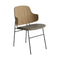The Penguin Dining Chair  option 0329 - Brown Dakar Leather / Natural Oak