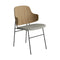 The Penguin Dining Chair  option 218 - Re-wool / Natural Oak