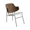 The Penguin Lounge Chair  option 0110 - Grey Hallingdal / Walnut