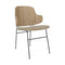 The Penguin Dining Chair  option 02 - Audo Boucle Beige / Natural Oak