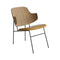The Penguin Lounge Chair  option 0250 - Cognac Dakar / Natural Oak