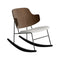 The Penguin Rocking Chair  option 0110 - Grey Hallingdal / Walnut
